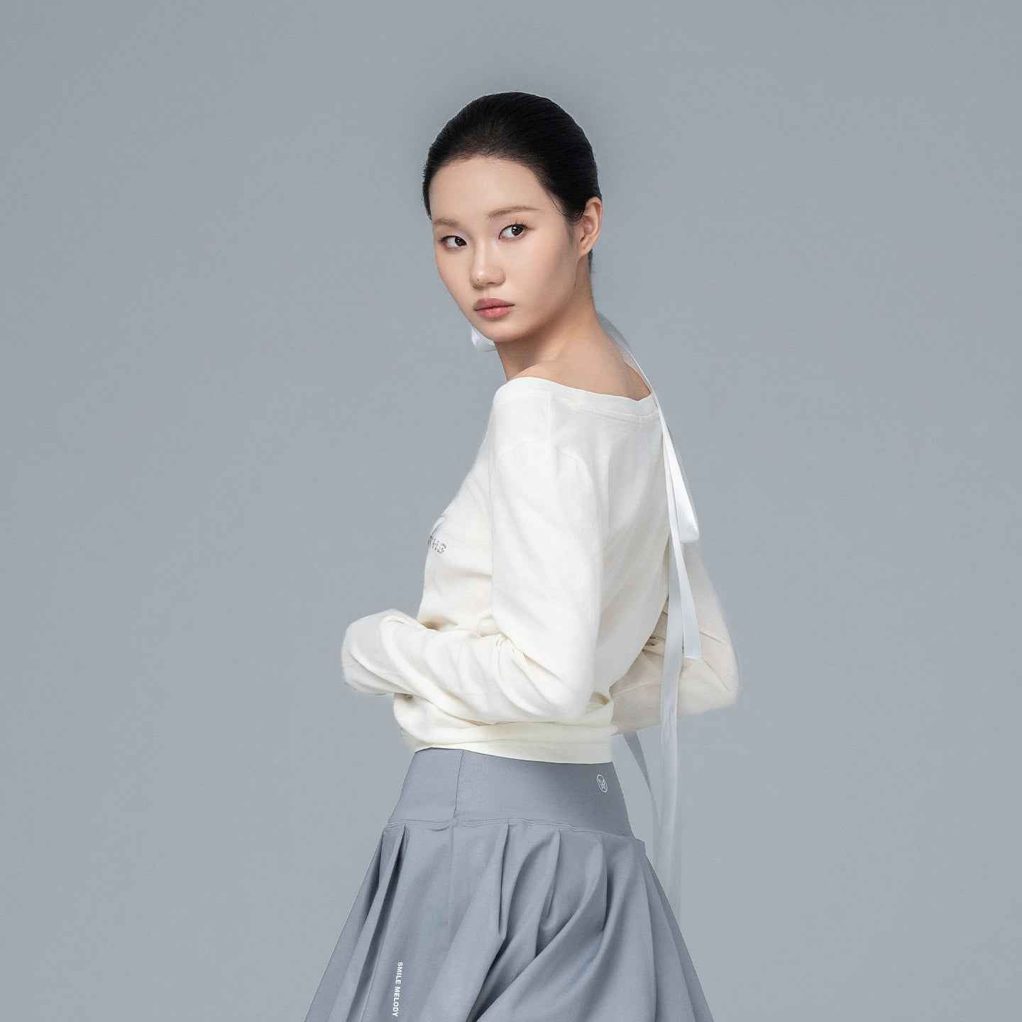 Butterfly Print Long-Sleeve T-Shirt