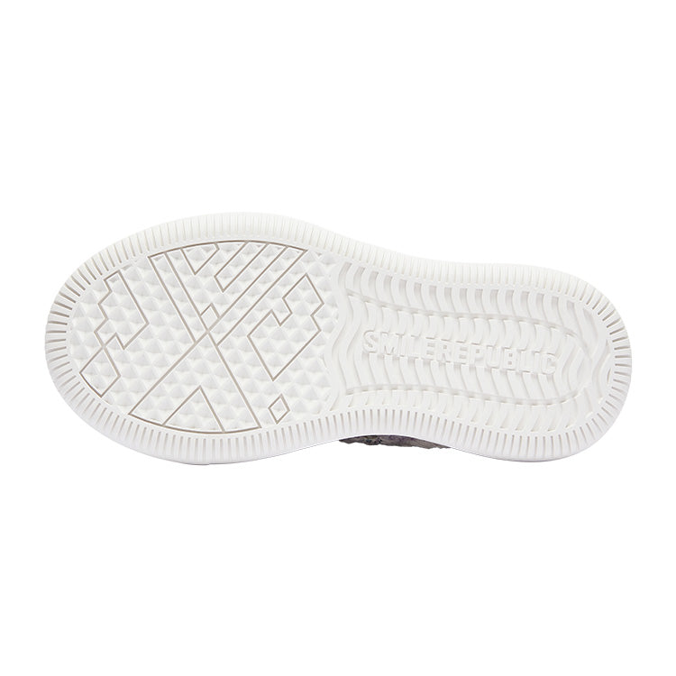 White Frayed Textured Low Top Sneakers, Unisex Lace Up Shoes