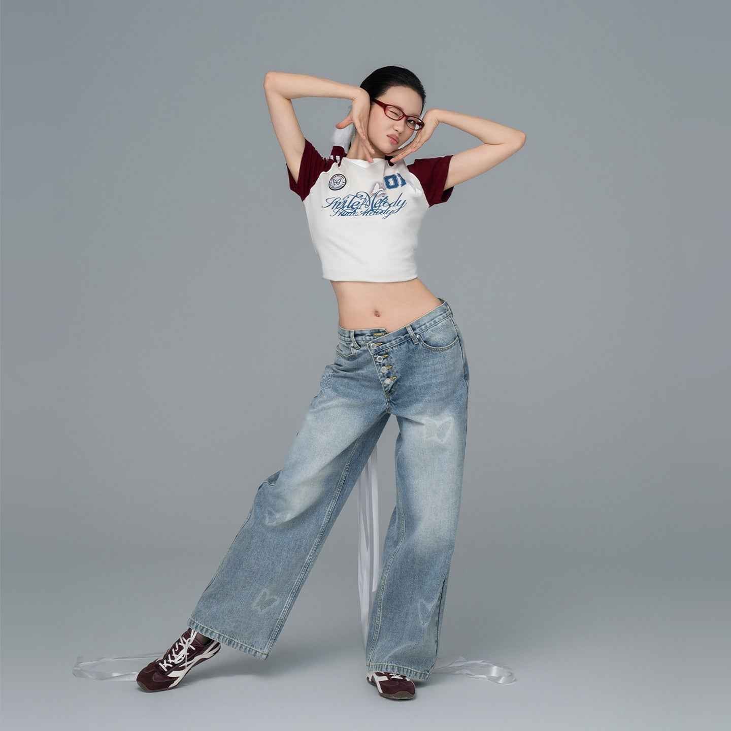 Retro Color Block T-Shirt