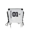 Women's Colorblock Mesh Tank Top with Side Drawstring Detail, Casual Streetwear Sleeveless Top