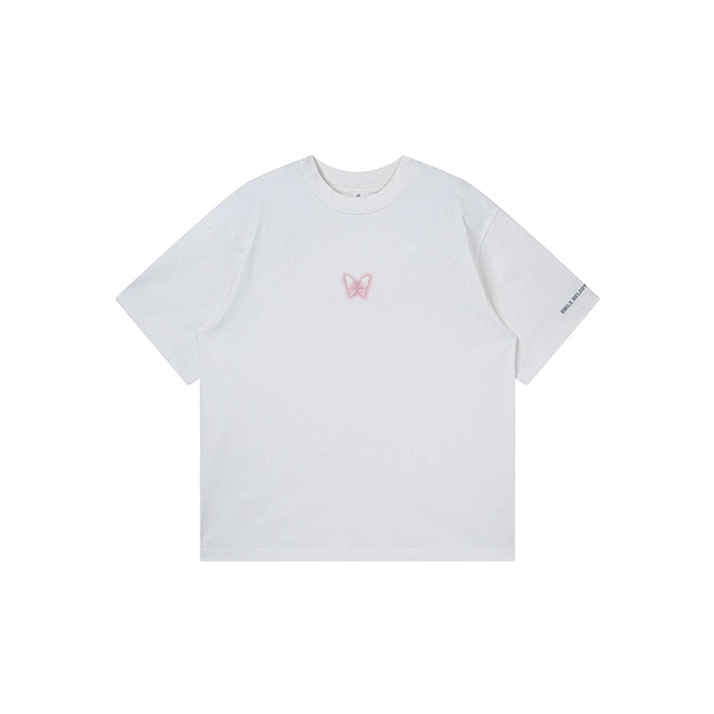 Butterfly Oversized T-Shirt-SMILEREPUBLIC