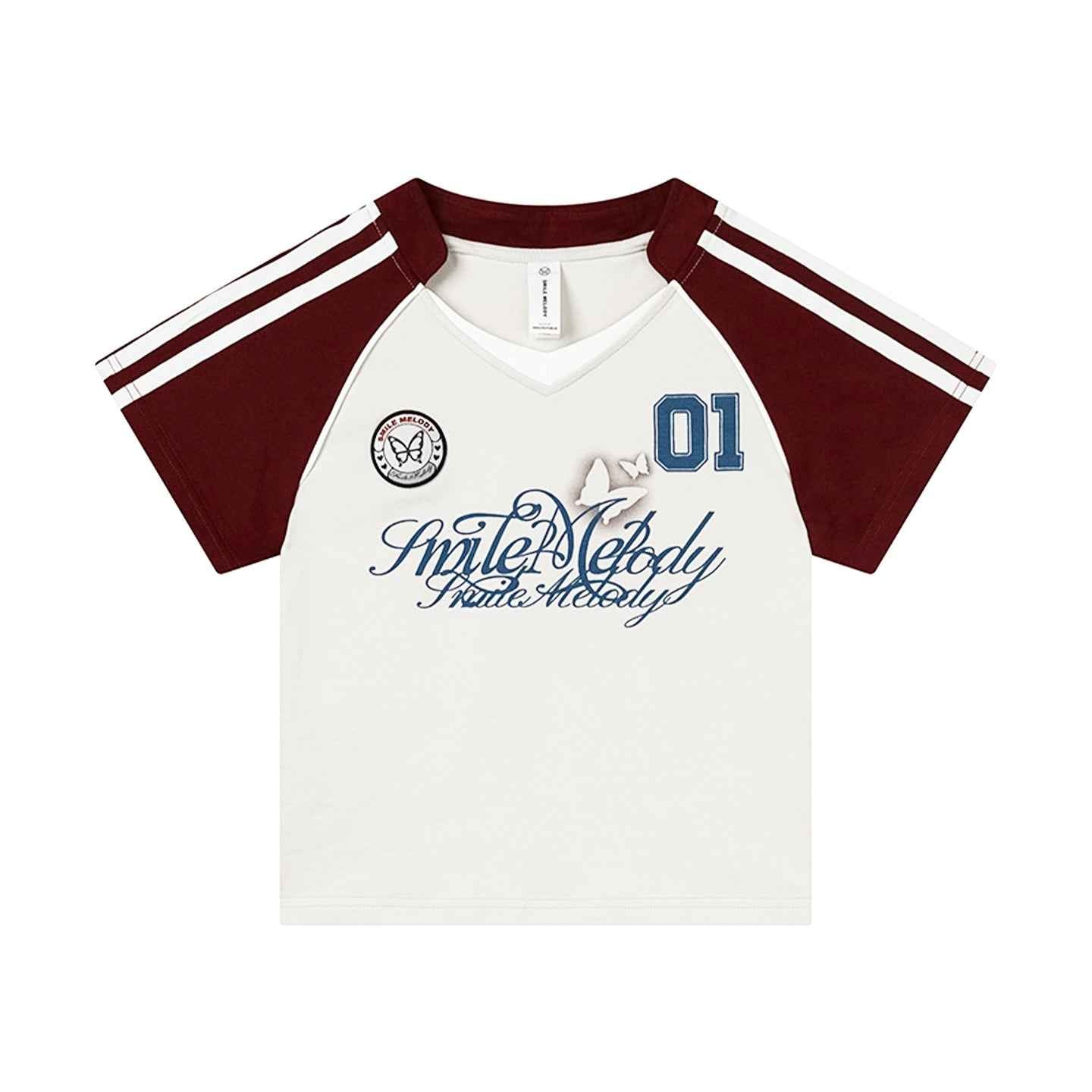 Retro Color Block T-Shirt