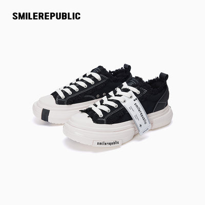 Inception 70s Black Sneaker - SMILEREPUBLIC