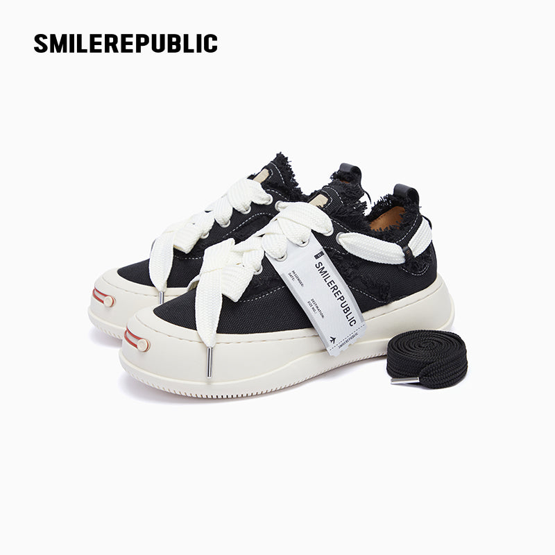 Black Coarse Canvas SB Sneaker