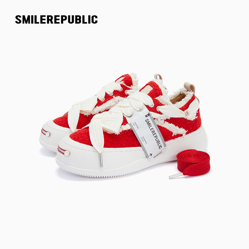 Classic Red Tweed Fashion SB Sneaker