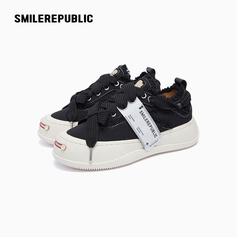 Black Coarse Canvas SB Sneaker