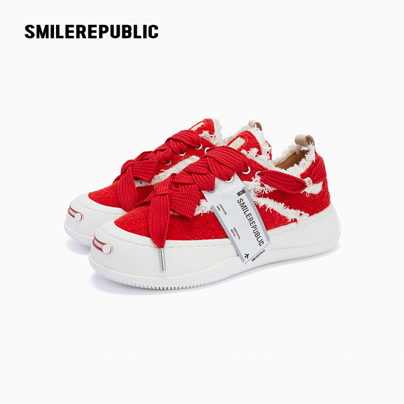 Classic Red Tweed Fashion SB Sneaker