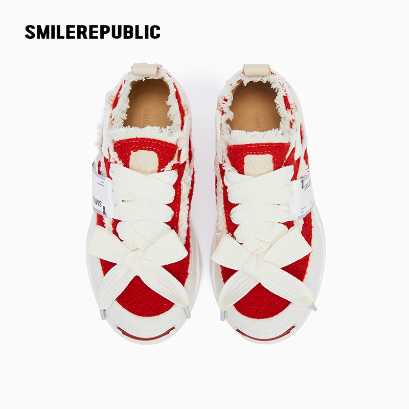 Classic Red Tweed Fashion SB Sneaker