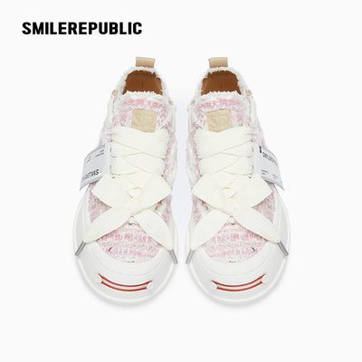 【Exclusive】Streamer Pink Tweed Low Top SB Sneaker