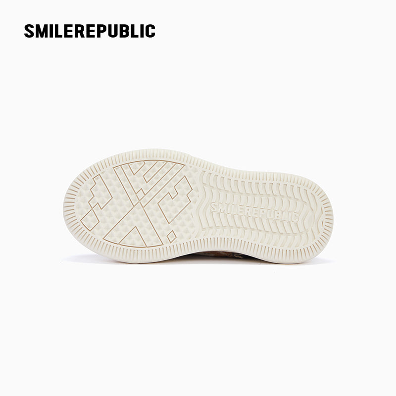 Dark Brown Canvas Platform Mule