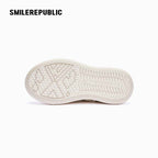 Black Frayed Canvas Platform Sneaker Mules, Unisex Lace Up Backless Shoes