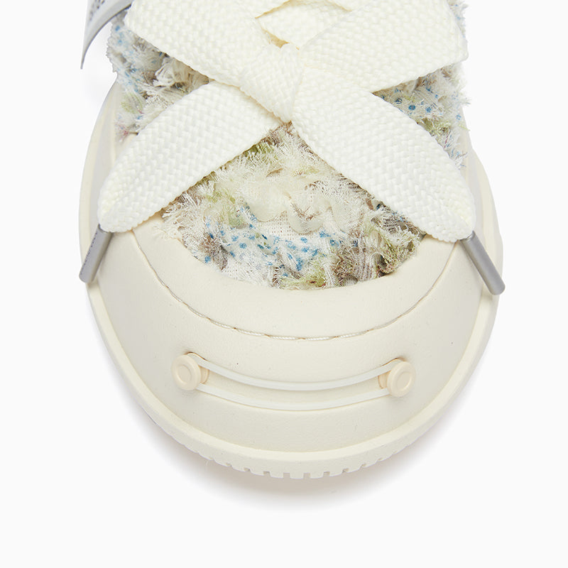 Monet Tweed Low-Top Platform Sneaker-SMILEREPUBLIC