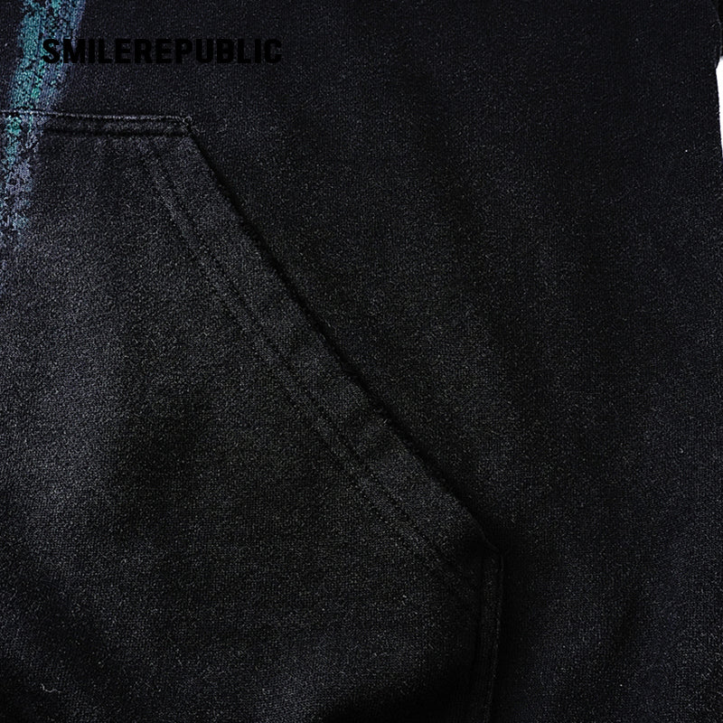 Printed Oversized Hoodie-SMILEREPUBLIC