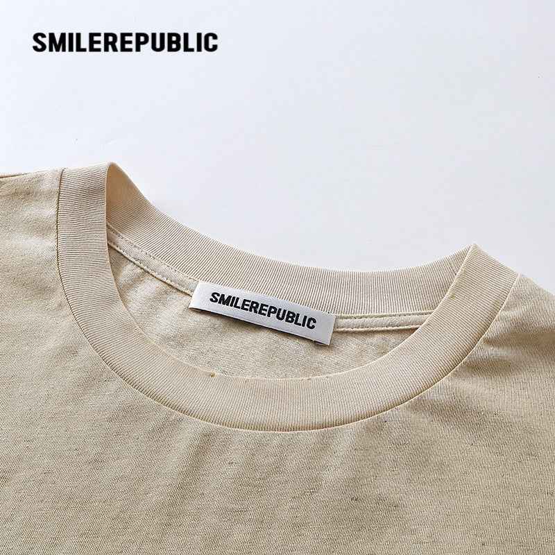 Washed Vintage Loose Fit Long Sleeve T-Shirt