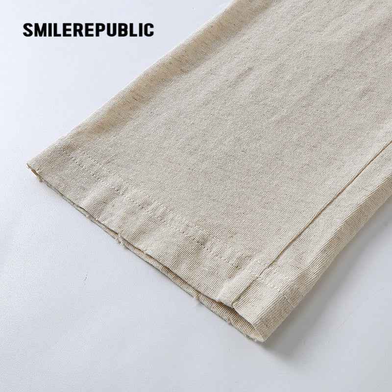 Washed Vintage Loose Fit Long Sleeve T-Shirt