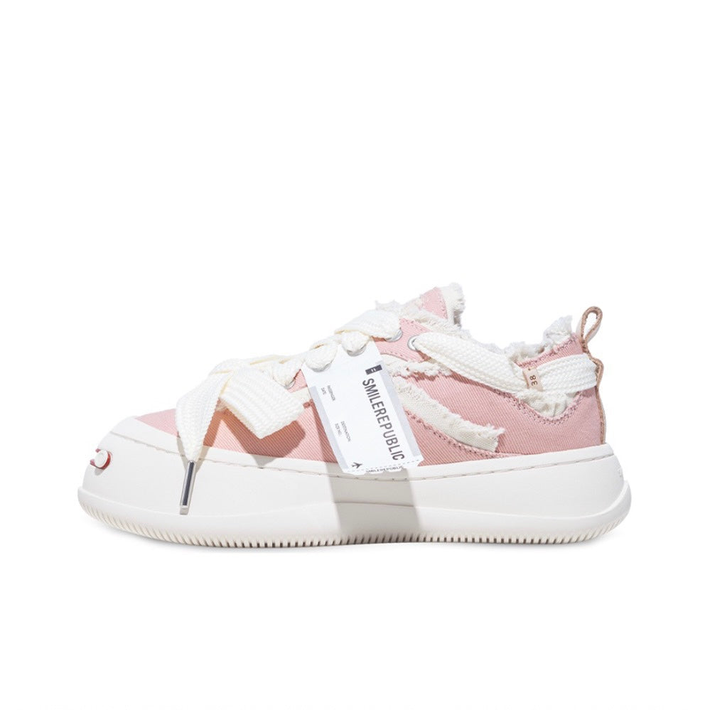 Light Pink Canvas SB Sneaker - SMILEREPUBLIC Slip On Shoes Store