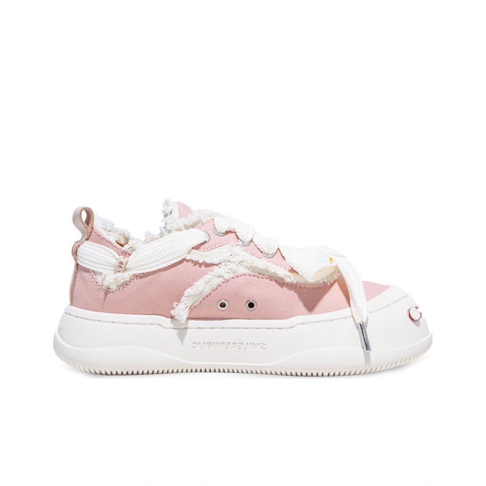 Light Pink Canvas SB Sneaker - SMILEREPUBLIC Slip On Shoes Store