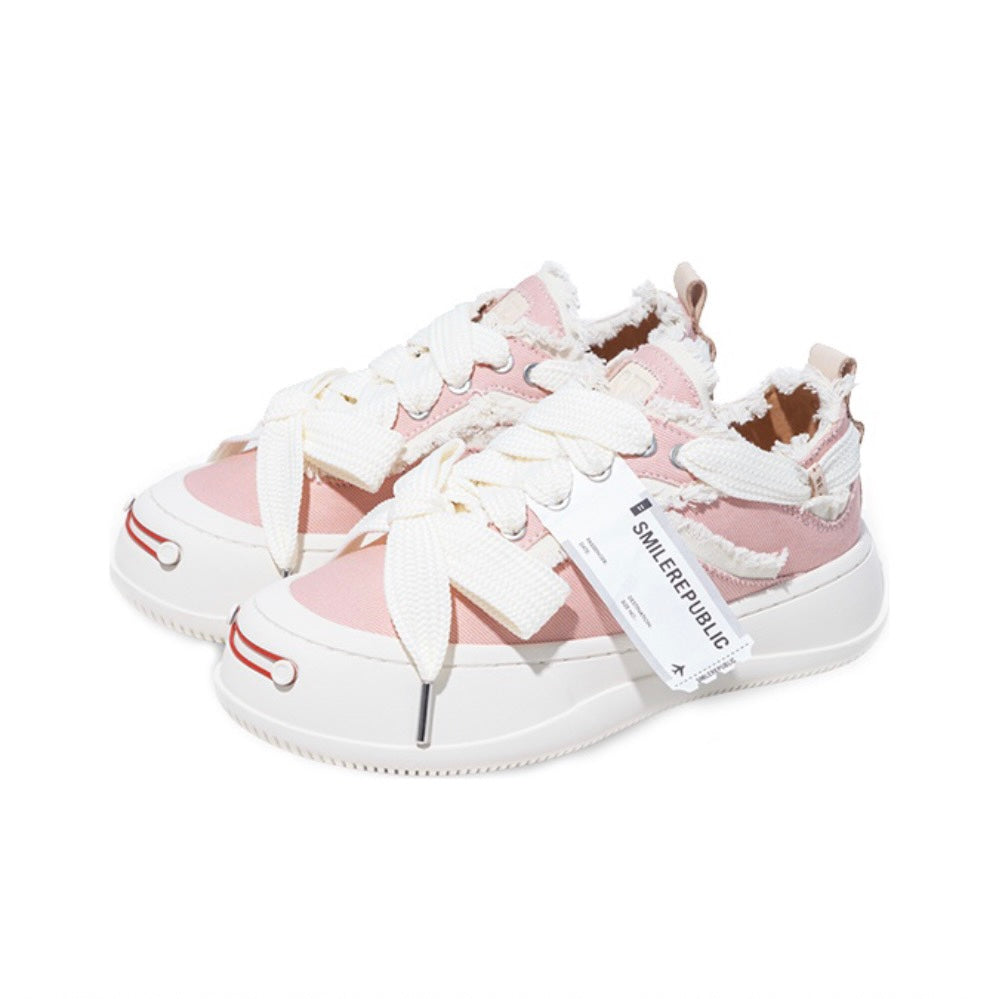 Light Pink Canvas SB Sneaker - SMILEREPUBLIC Slip On Shoes Store