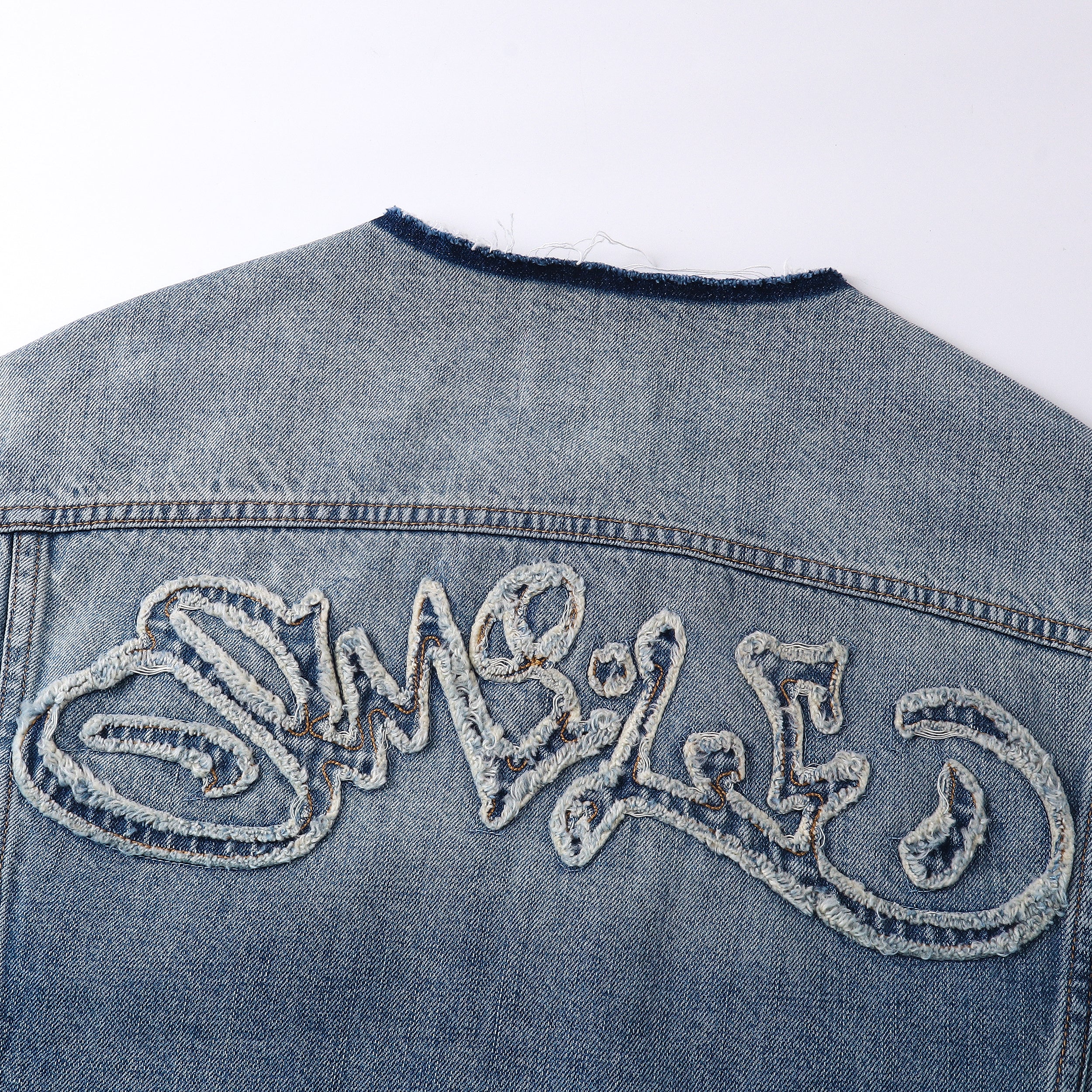 Distressed Denim Jacket