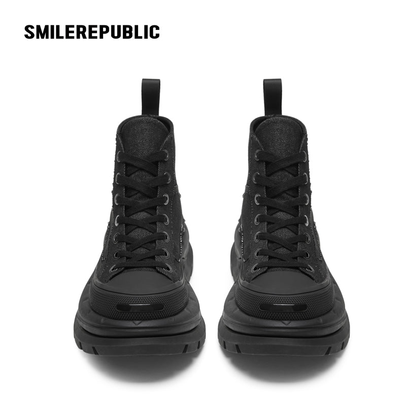 Classic Black SR 2.0 High Top Canvas Shoes