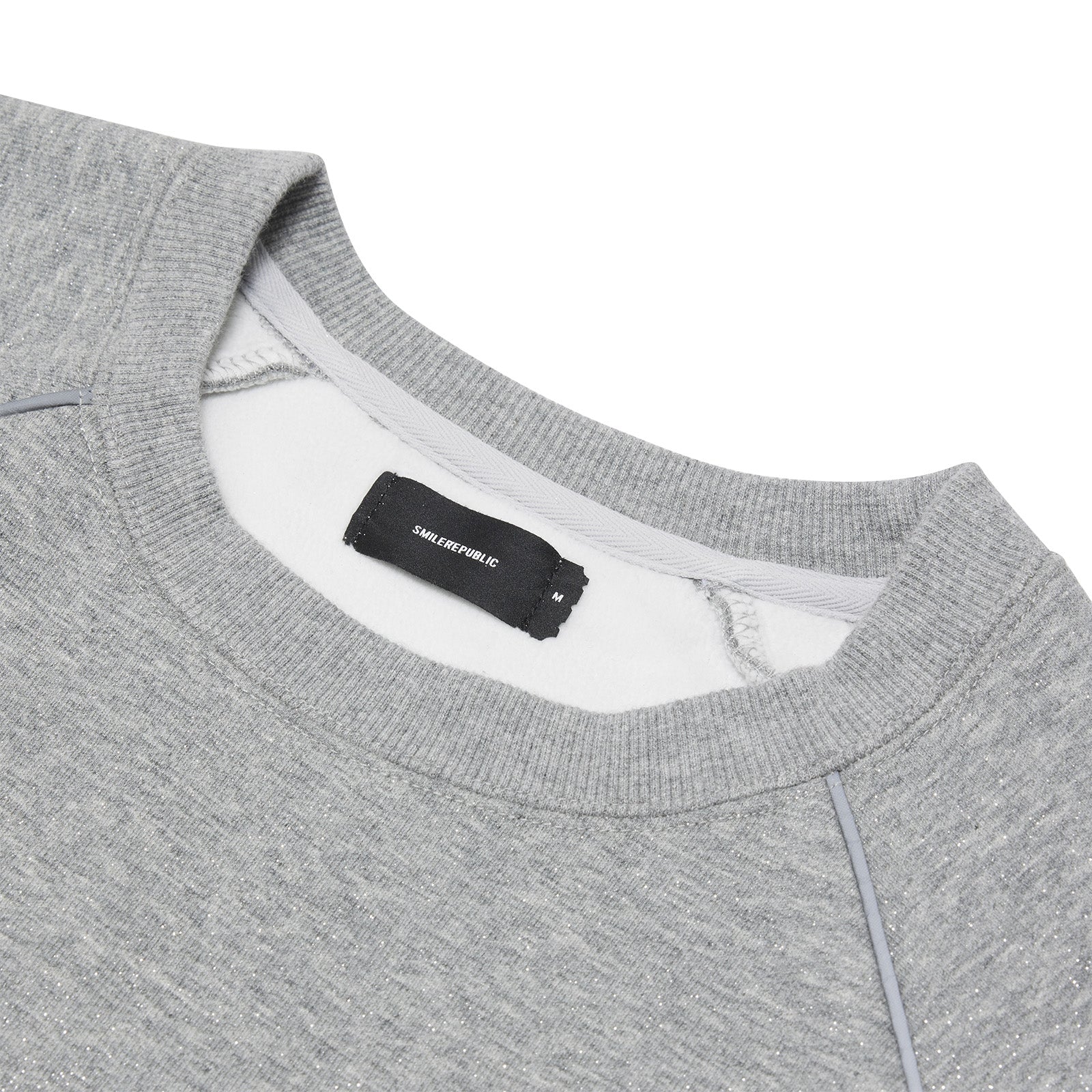 Gray Starry Long Sleeved T-Shirt Cropped Navel